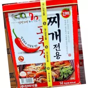 진미식품 찌개용 고추장 14kg 전통 장 조미료