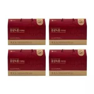 종근당건강 홍삼녹용 프리미엄 50ml x 30포 x 4박스
