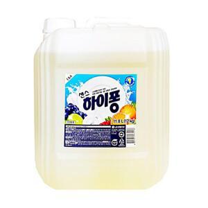 센스 하이퐁 주방세제 12kg 대용량말통 설거지세제 다용도세제 주방청소