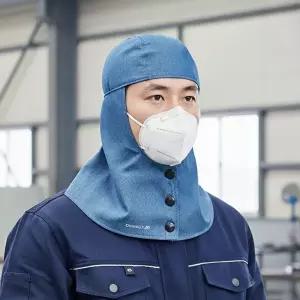순면 용접공구 땀흡수 사계절용 용접두건 청지 경도상사 KD