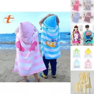 탑나이스 유아동 후드목욕 수영 물놀이 가운 수건/가정용/휴대/타월/큰타월/바캉스/휴가/바닷가/해변/계곡