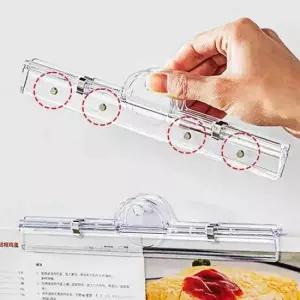 파일꽂이 투명 자석 문서 집게 사무실 종이 칠판 받침대 함