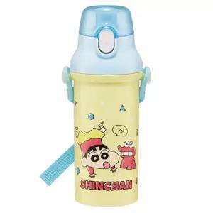 짱구는못말려 원터치 물통/물병/유아/간편/초경량/잠금/뚜껑/초등/영아/유치원생/놀이/등교/손잡이/등원