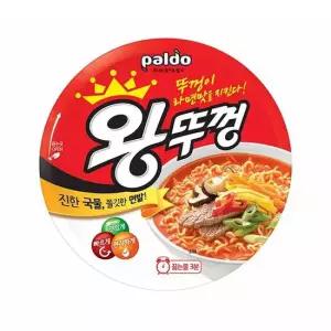 큰컵라면 팔도 왕뚜껑 110g 18개 15087083)