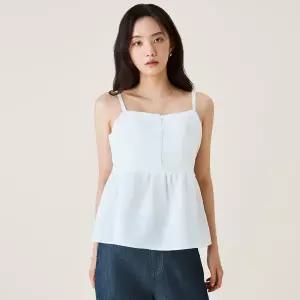 [롯데백화점]로엠 린넨 나시 블라우스_RMBNF37RT1