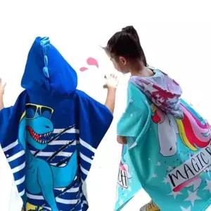 유아비치가운 유아동 키즈 비치타올 후드비치가운 샤워 목욕 물놀이