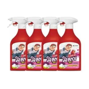 홈스타 맥스프레쉬 뿌리는 곰팡이 싹 곰팡이 제거제(락스함유) 500ml 4개