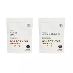 키친스토리 빅마마 이혜정의 시크릿코인 205알(편안한맛 9팩+5알 +구수한맛1팩 팩 당 20알)