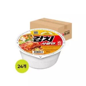 간식 농심 김치사발면86gX24개입(1박스)