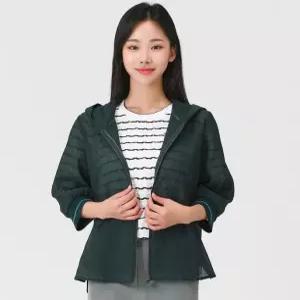 [피에이티]니트배색 후드 점퍼 1L41303_HDD
