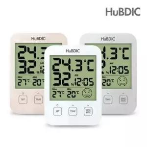 HUBDIC 온습도계 HT-7(색상랜덤) 온습도계 가정용온습도계