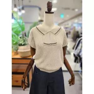 [스테파니] 세이브존01 캡소매 타이 카라니트 A26SW6224 (S50148921)