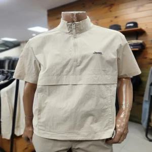 지프 JEEP JQ2JPU293 공용 반팔 밴드넥 아노락 586510