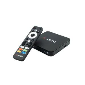 ADTH 차세대 TV 박스 2세대 ATSC 3.0 및 1.0 디지털 컨버터 | 64GB 내장 스토리지 무선 튜너 수신기 4K HDR Wi-Fi 블루투스 DVR 녹화