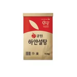 큐원 하얀설탕 15kg 업소용/대용량