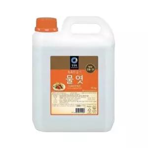 청정원 물엿 10kg 펜트리 가정식 대용량 업소용 촉촉한 윤기