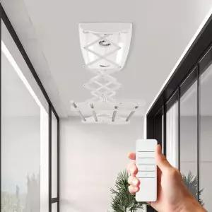 하츠 건조대 전동 빨래 천장 부착식 베란다 자동 건조대 LED 높이조절 CD-D950DU