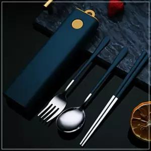 휴대용 세트 도시락 수저포크젓가락 수저통 WWFGMRBV