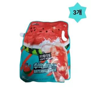쟈뎅 까페리얼 수박 에이드 1.5L x 3개