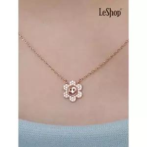 [르샵]14K 스마일 데이지 목걸이 GoldPlated LJ6082BRN_P427122719