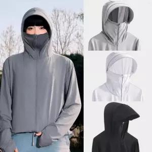 자외선차단아이스집업 얇은 여름점퍼 햇빛차단 아이스 운동 산책