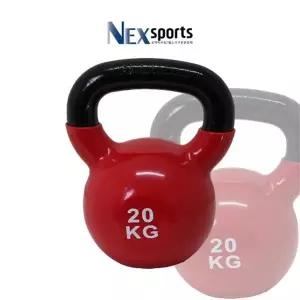 넥스 컬러고무 코팅케틀벨 20kg/ 웨이트용품