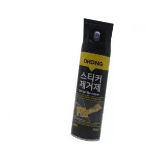 행운몰 접착제 스티커 제거제 헤라일체형 250ML 테이프제거제
