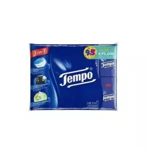 템포 휴지 tempo 포켓 티슈 휴대용 4겹 화장지 30개입