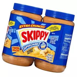 스키피 크런치 수퍼청크 땅콩버터 1.36kg x 2개 대용량 코스트코 땅콩쨈 피넛버터