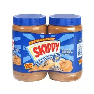 스키피 땅콩버터 1.36kg x 2개 크런치(청크) / 코스트코