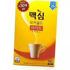맥심 모카골드 라이트 커피믹스 180개입 홈카페 혼족