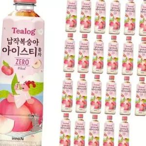 티로그 납작복숭아 아이스티 제로 홍차 500mlx24PET