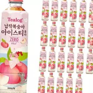 티로그 납작복숭아 아이스티 제로 홍차 500ml 24PET