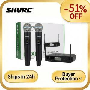 Shure GLXD4 Beta 58a UHF 무선 마이크 시스템 노래  파티용  핸드헬드 다이나믹 스피커