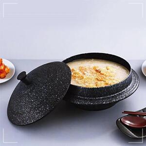 관공서 압력 가마솥 냄비 뚝배기 곱 22CM 계란찜 주물솥 키친아트 밥솥 돌솥 학교 누룽지