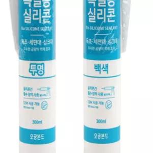 SOKIM 오공 욕실용 바이오 실리콘 300ML 투명 백색 택1 주방실리콘