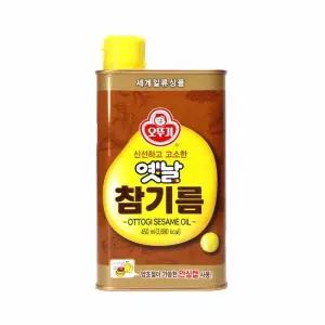 오뚜기 식용유 옛날 참기름 450ml 오뚜기