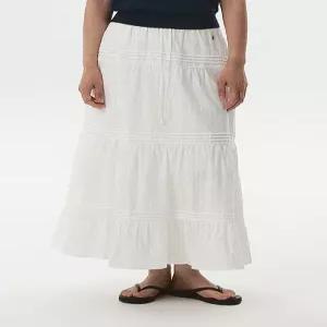 후아유 Long Tiered Skirt (R) WHWHG3734F