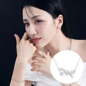 [박하선PICK] 보우보우 14K골드 랩그로운 다이아몬드 목걸이 FGDN1303WLAB