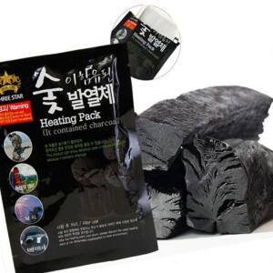 야영 요리 조리 야외활동 취사 숯 필수템 발열팩 80g 10개 발열체 발열 음식