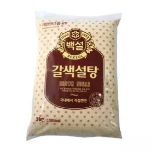 씨제이 갈색설탕 3KG