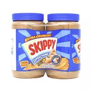 스키피 크런치 땅콩버터 1.36kg 2개 코스트코 슈처청크 엑스트라 크런치