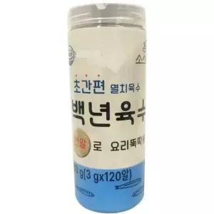 소스락 백년육수 육수한알 초간편 멸치코인 육수 3g x 120개입 / 코스트코