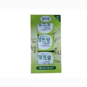 알뜨랑 비누 그린올리브140g 3개입 세수비누 화장비누 /손세정/세균아
