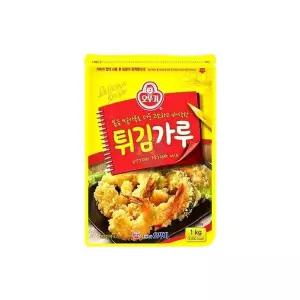 오뚜기 건강한 명절 업소용 고소한 맛있는 튀김가루 튀김가루 1kg 1개