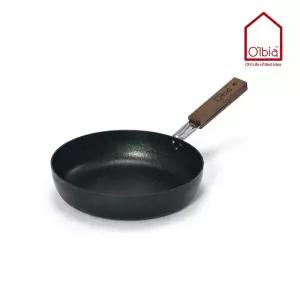 올비아 블랙로드 후라이팬 프라이팬 24cm 원목손잡이