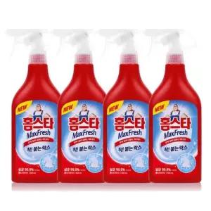 홈스타 맥스프레쉬 착 붙는 락스 500ml 4개입