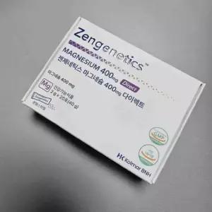젠제네틱스 마그네슘 400mg 다이렉트 20포 (1박스)
