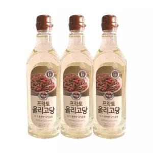 백설 진한 한식 베이킹 맛있는 간편 옛날 물엿 프락토 올리고당 1.2kg 3개