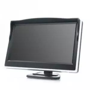 차량용 거치형 모니터 자동차 대각12.7cm5형 TV형